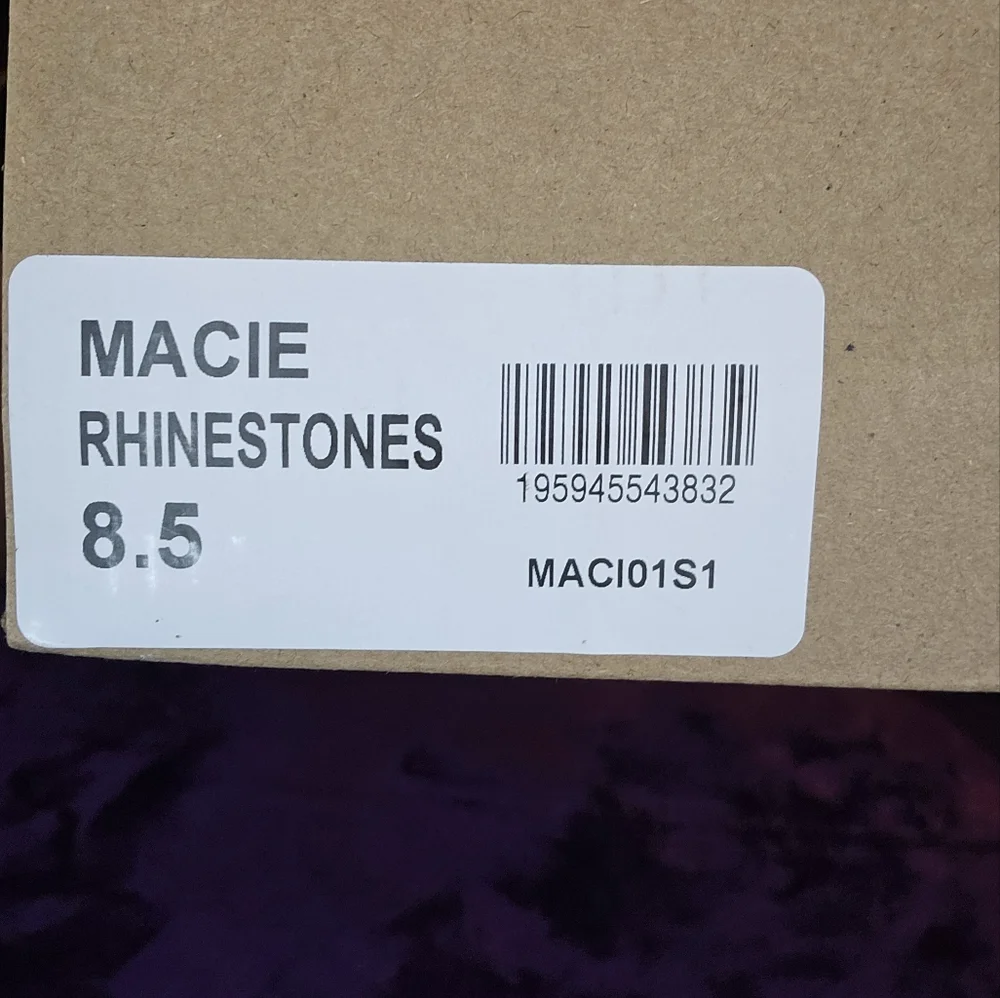 Platform Rhinestone Heels - Picture 6 of 7